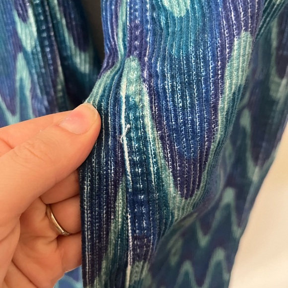 BDG Urban Outfitters High And Wide Corduroy Pant in Blue Wave Women’s Size 25 - Picture 16 of 16